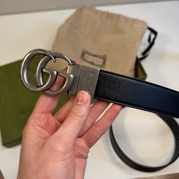 DISCONTINUED Gucci GG Marmont reversible belt - Picture 7 of 13